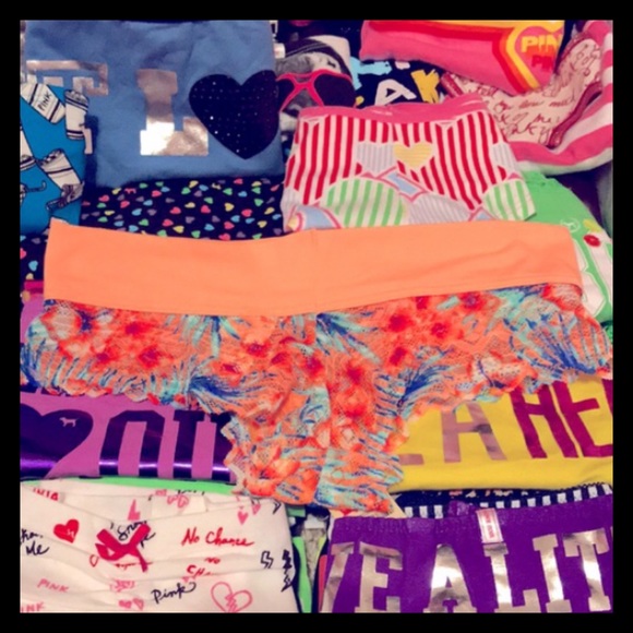 💕ⓅⒾⓃⓀ ⓋⓈ Extra Low Rise Cheekster Panty NWT💕 - Picture 3 of 5